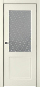 Межкомнатная дверь Кремона 2 Эмаль шампань - фото Межкомнатная дверь Кремона 2 Эмаль шампань - фото