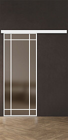 Межкомнатная дверь Спейс Ап 8 White - фото