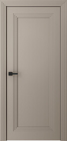 Межкомнатная дверь Левел 1 Эмаль мокко - фото