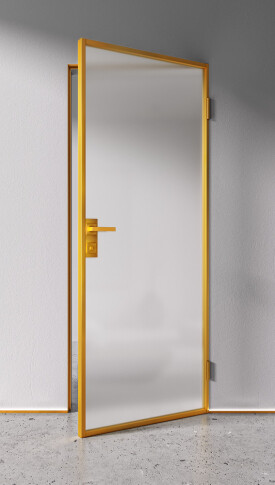 Межкомнатная дверь Спейс Апр 1 Gold - фото