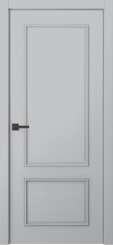Межкомнатная дверь Ламира 2 Эмаль пепельный - фото Межкомнатная дверь Ламира 2 Эмаль пепельный - фото
