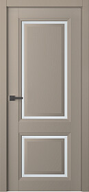 Межкомнатная дверь Аурум 2 Эмаль мокко - фото