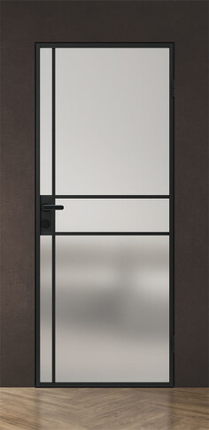 Межкомнатная дверь Спейс Апр 6 Black - фото