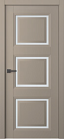 Межкомнатная дверь Аурум 3 Эмаль мокко - фото