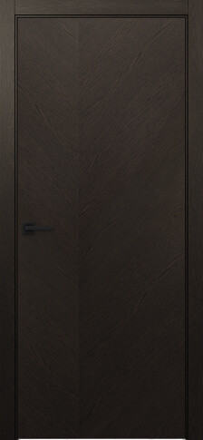 Межкомнатная дверь Лайнвуд 3 Тёмное дерево - фото