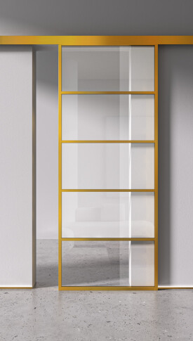 Межкомнатная дверь Спейс Ап 4 Gold - фото