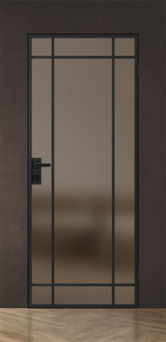 Межкомнатная дверь Спейс Апр 8 Black - фото