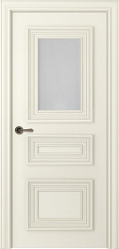 Межкомнатная дверь Палаццо 3/1 Эмаль шампань - фото