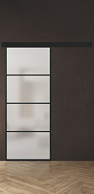 Межкомнатная дверь Спейс Ап 3 Black - фото Межкомнатная дверь Спейс Ап 3 Black - фото