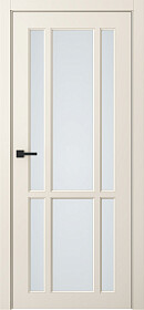 Межкомнатная дверь Нео 2 Эмаль жемчуг - фото