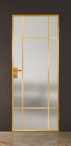 Межкомнатная дверь Спейс Апр 7 Gold - фото