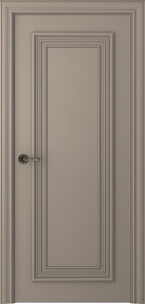 Межкомнатная дверь Палаццо 1 Эмаль мокко - фото