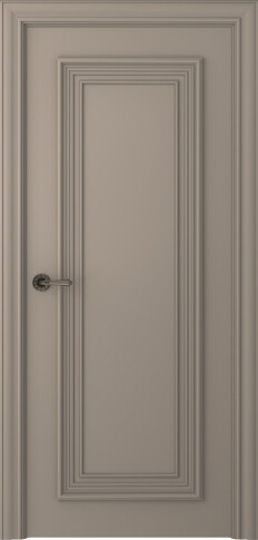 Межкомнатная дверь Палаццо 1 Эмаль мокко - фото
