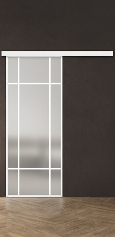 Межкомнатная дверь Спейс Ап 7 White - фото