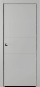 Межкомнатная дверь Arvika Эмаль пепельный - фото
