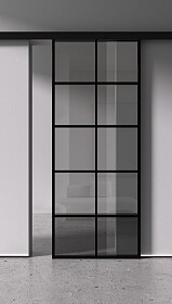 Межкомнатная дверь Спейс Ап 9 Black - фото