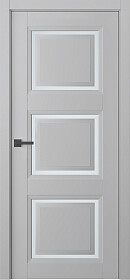 Межкомнатная дверь Аурум 3 Эмаль пепельный - фото
