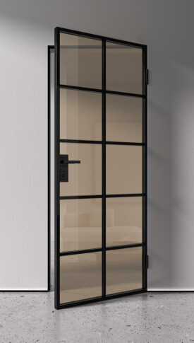 Межкомнатная дверь Спейс Апр 9 Black - фото