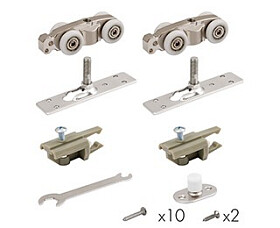 Комплект для раздвижных дверей Comfort - PRO SET 1/rollers/ 80 (CFA170) фото