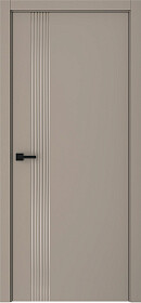 Межкомнатная дверь Прая Эмаль мокко - фото