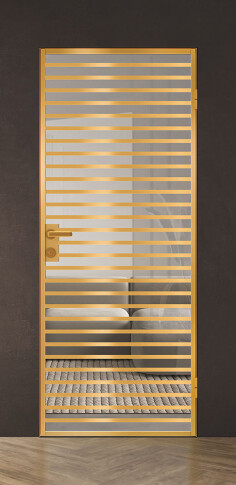 Межкомнатная дверь Спейс Апр 11 Gold - фото Межкомнатная дверь Спейс Апр 11 Gold - фото