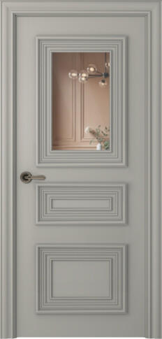 Межкомнатная дверь Палаццо 3/1 Эмаль шёлк - фото