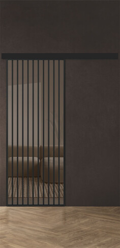 Межкомнатная дверь Спейс Ап 10 Black - фото