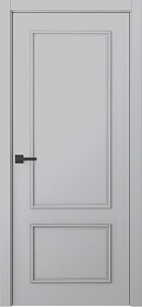 Межкомнатная дверь Ламира 2 Эмаль пепельный - фото