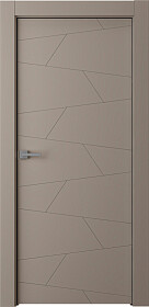 Межкомнатная дверь Svea Эмаль мокко - фото