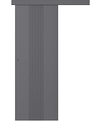 Дв.полотно Пвдгщ "Ивент 1" Эмаль Графит 2,2-0,8 Smartcore Купе