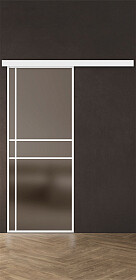 Межкомнатная дверь Спейс Ап 6 White - фото