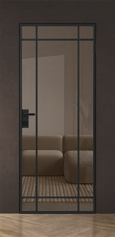 Межкомнатная дверь Спейс Апр 8 Black - фото