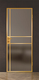 Межкомнатная дверь Спейс Апр 6 Gold - фото
