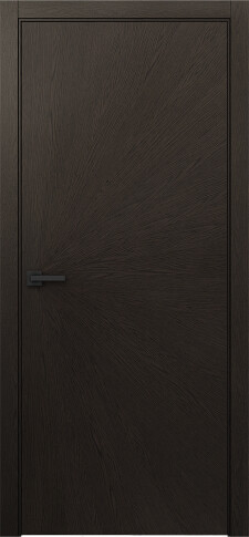 Межкомнатная дверь Лайнвуд 4 Тёмное дерево - фото