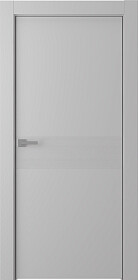 Межкомнатная дверь Ивент 2 Эмаль пепельный - фото