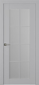 Межкомнатная дверь Френч 8 Эмаль светло-серый - фото Межкомнатная дверь Френч 8 Эмаль светло-серый - фото