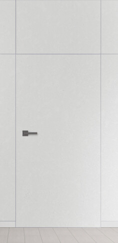 Межкомнатная дверь Скрытая со стеновыми панелями - фото