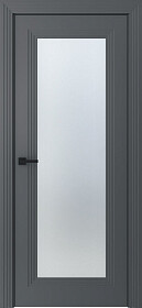 Межкомнатная дверь Левел 1 Эмаль графит - фото Межкомнатная дверь Левел 1 Эмаль графит - фото