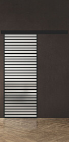 Межкомнатная дверь Спейс Ап 11 Black - фото