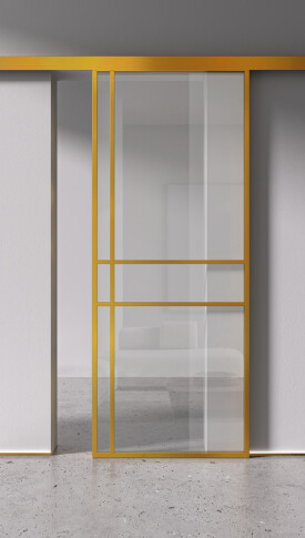 Межкомнатная дверь Спейс Ап 6 Gold - фото