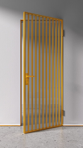 Межкомнатная дверь Спейс Апр 10 Gold - фото