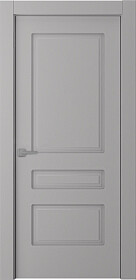 Межкомнатная дверь Роялти Эмаль пепельный - фото