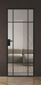 Межкомнатная дверь Спейс Апр 7 Black - фото