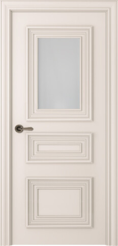 Межкомнатная дверь Палаццо 3/1 Эмаль жемчуг - фото Межкомнатная дверь Палаццо 3/1 Эмаль жемчуг - фото
