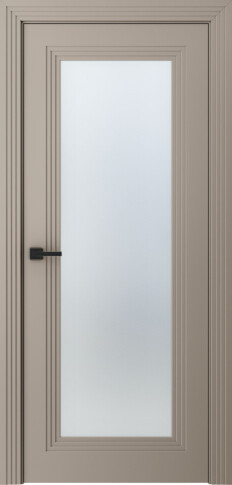 Межкомнатная дверь Левел 1 Эмаль мокко - фото