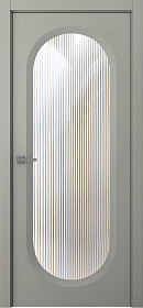 Межкомнатная дверь Аргентум 1B Эмаль шёлк - фото