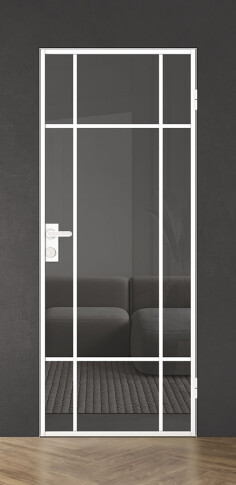 Межкомнатная дверь Спейс Апр 7 White - фото