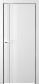 Межкомнатная дверь Слайд Эмаль белый - фото