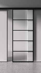 Межкомнатная дверь Спейс Ап 4 Black - фото