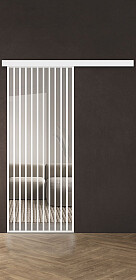 Межкомнатная дверь Спейс Ап 10 White - фото